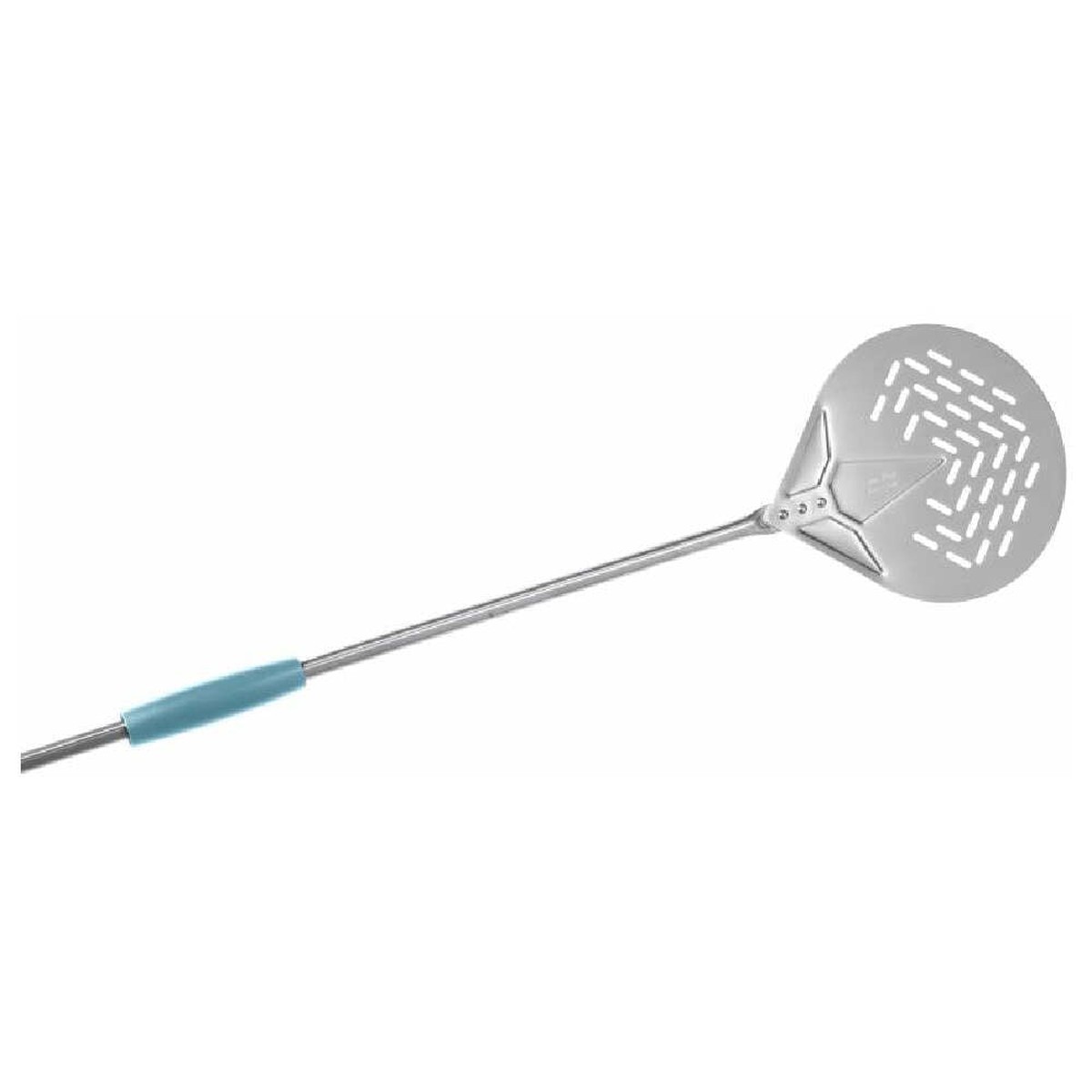 GI Metal IE-20FS Perforated Round Pizza Peel 8″ X 59″ 67 Overall Length
