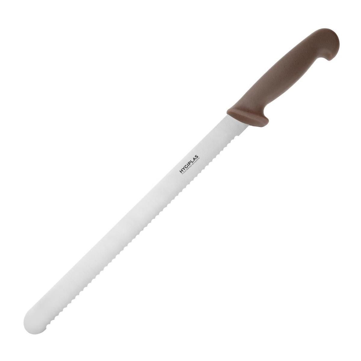 Hygiplas Slicer Serrated Brown 30cm – FX118
