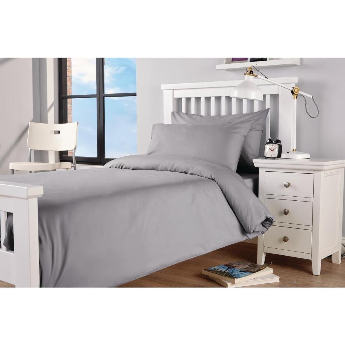 Mitre Essentials Spectrum Duvet Cover Open Grey King – HB640