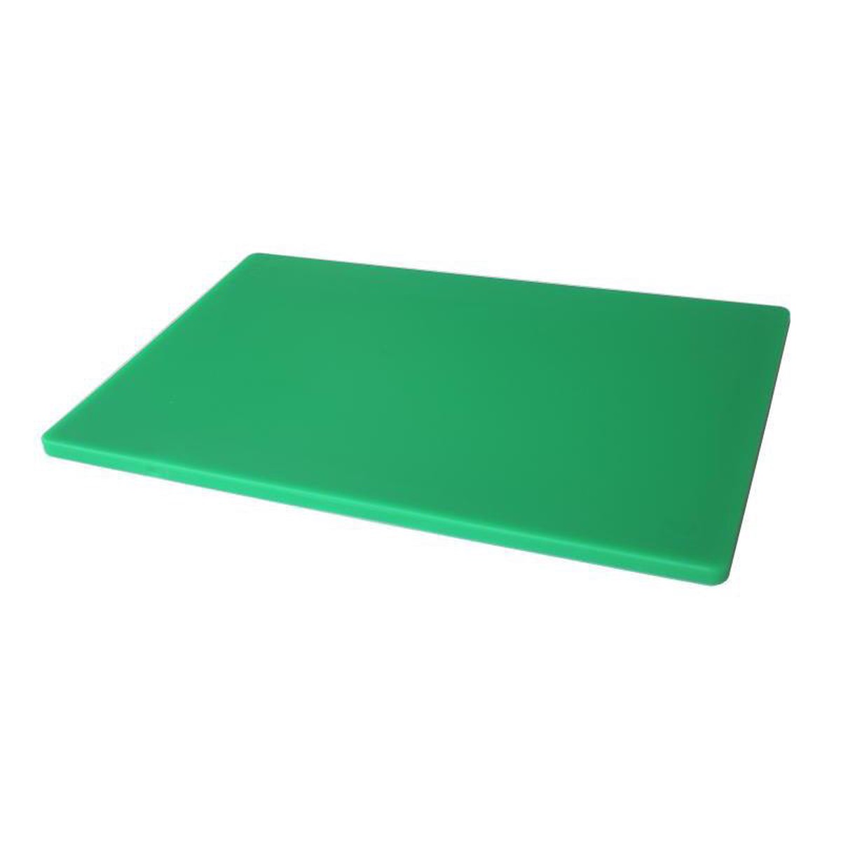 Nella 18″ x 24″ x 0.5″ Polyethylene Rigid Cutting Board – Green – 41210