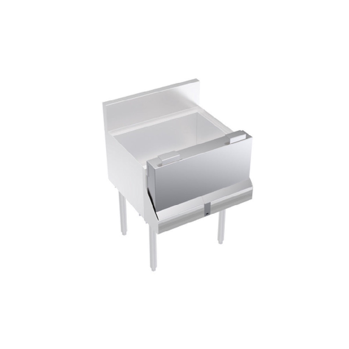 Optional 22 Inch Stainless Steel Speed Rail Locking Cover for Commercial Kitchen, Krowne KR-SC22