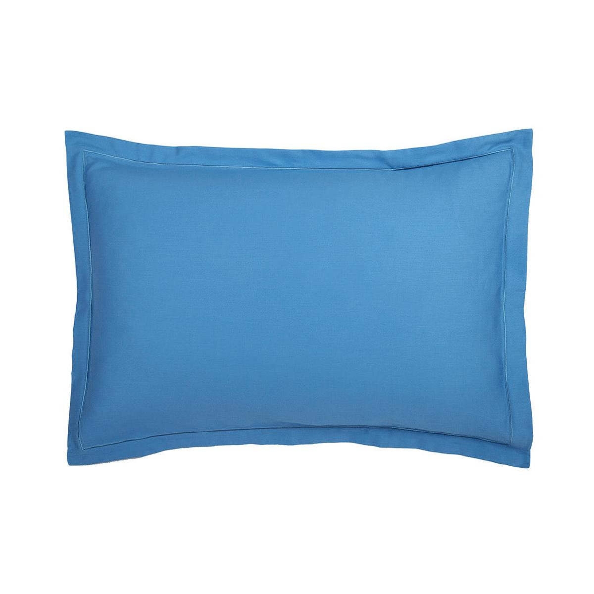 Pillowcase cotton satin – Uni 1 baratta Blue 05 – 2 x (50 x 70 cm)