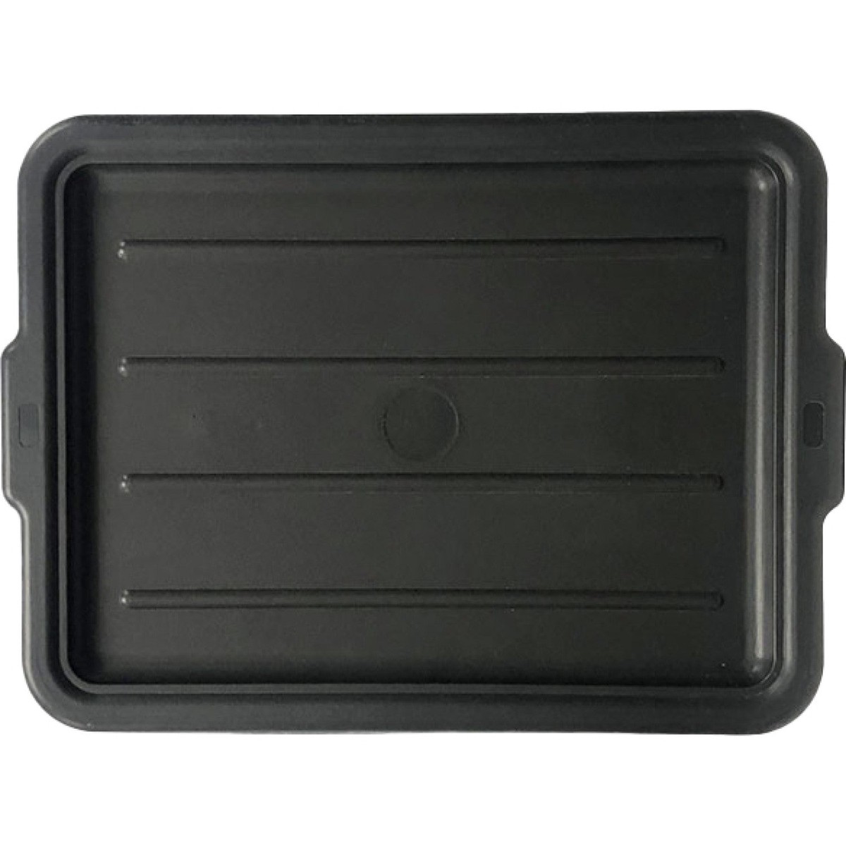 Polypropylene Lid for Tote Boxes 560x430x25mm Black | JGM622