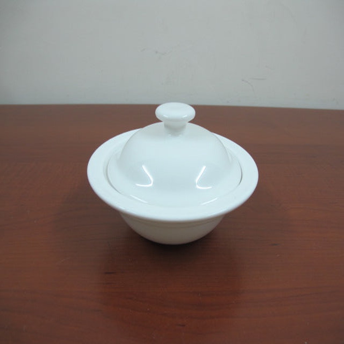 Porcelain mini oven pan with lid
