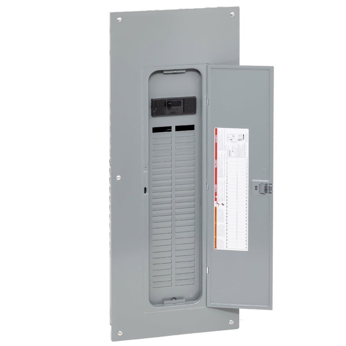 Square D QO 200-Amp 54-Space 54-Circuit Indoor Convertible Plug-On Neutral Load Center – QO54M200PC