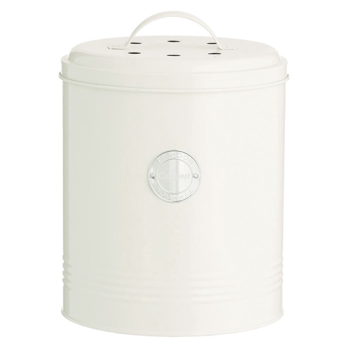 Typhoon Living Compost Caddy 2.5lt – Cream