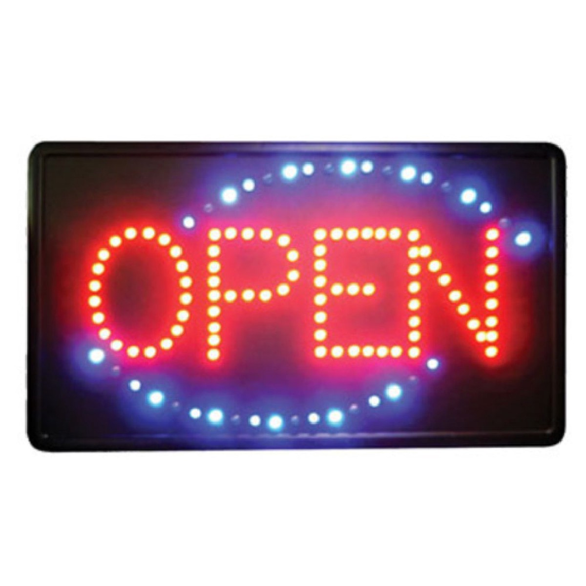 Winco LED-6 22 Inch LED Sign Open Dust Proof Cover and Hanging Chain