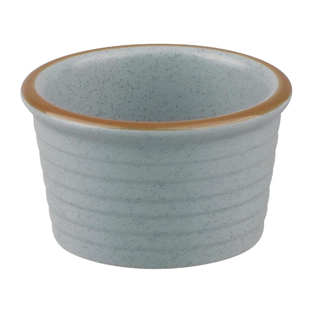 Zuma Bluestone Ribbed Ramekins 85 x 50mm (6 Pack) PAS-FK856