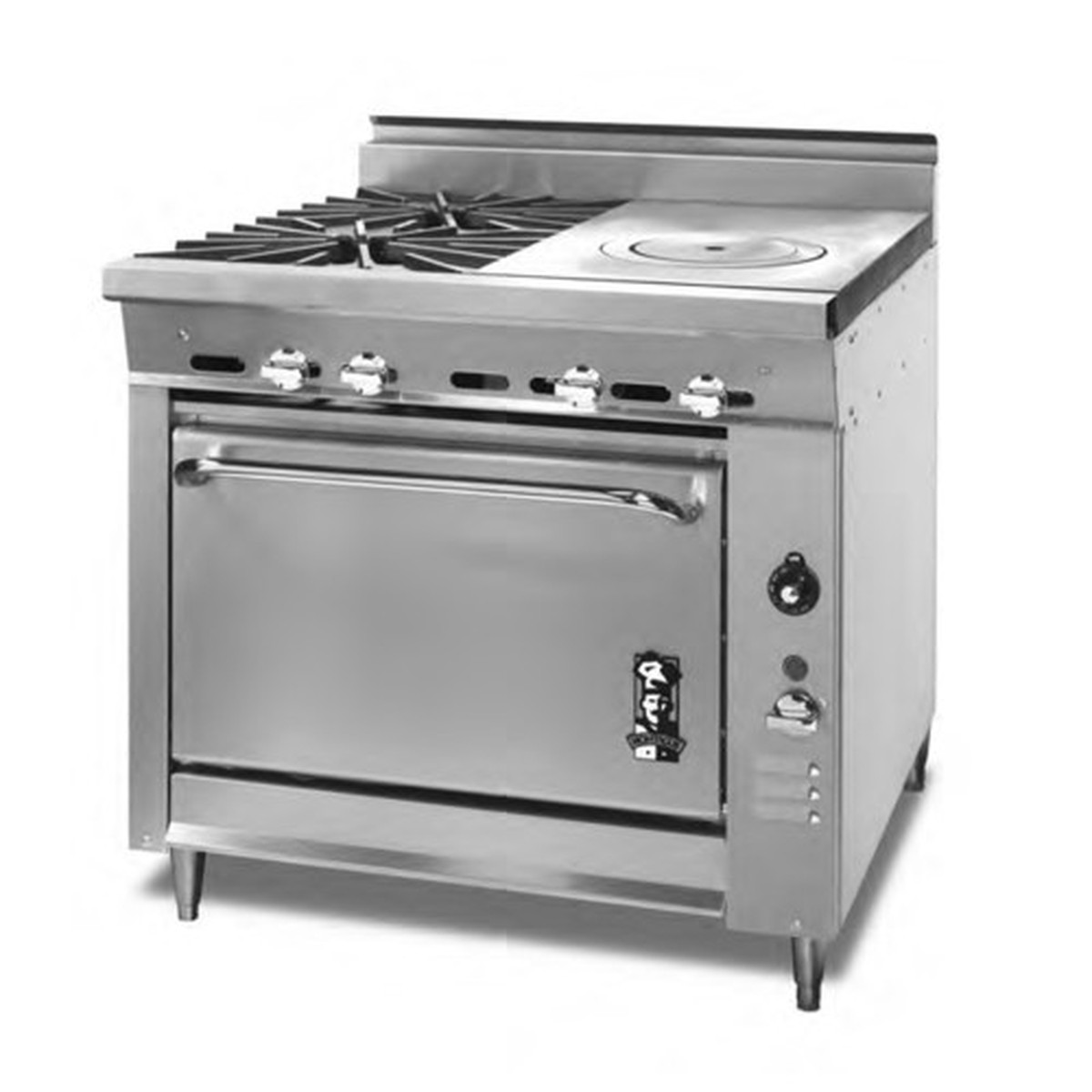 136-14 | 36′ | Range, 36 Heavy Duty, Gas