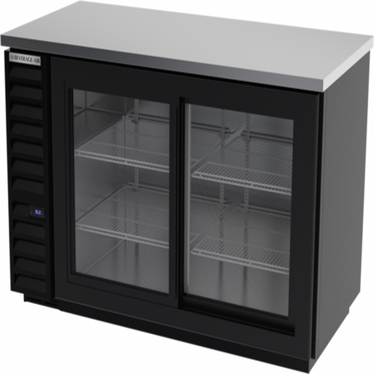 BB58HC-1-F-GS-B | 59′ | Back Bar Cabinet, Refrigerated