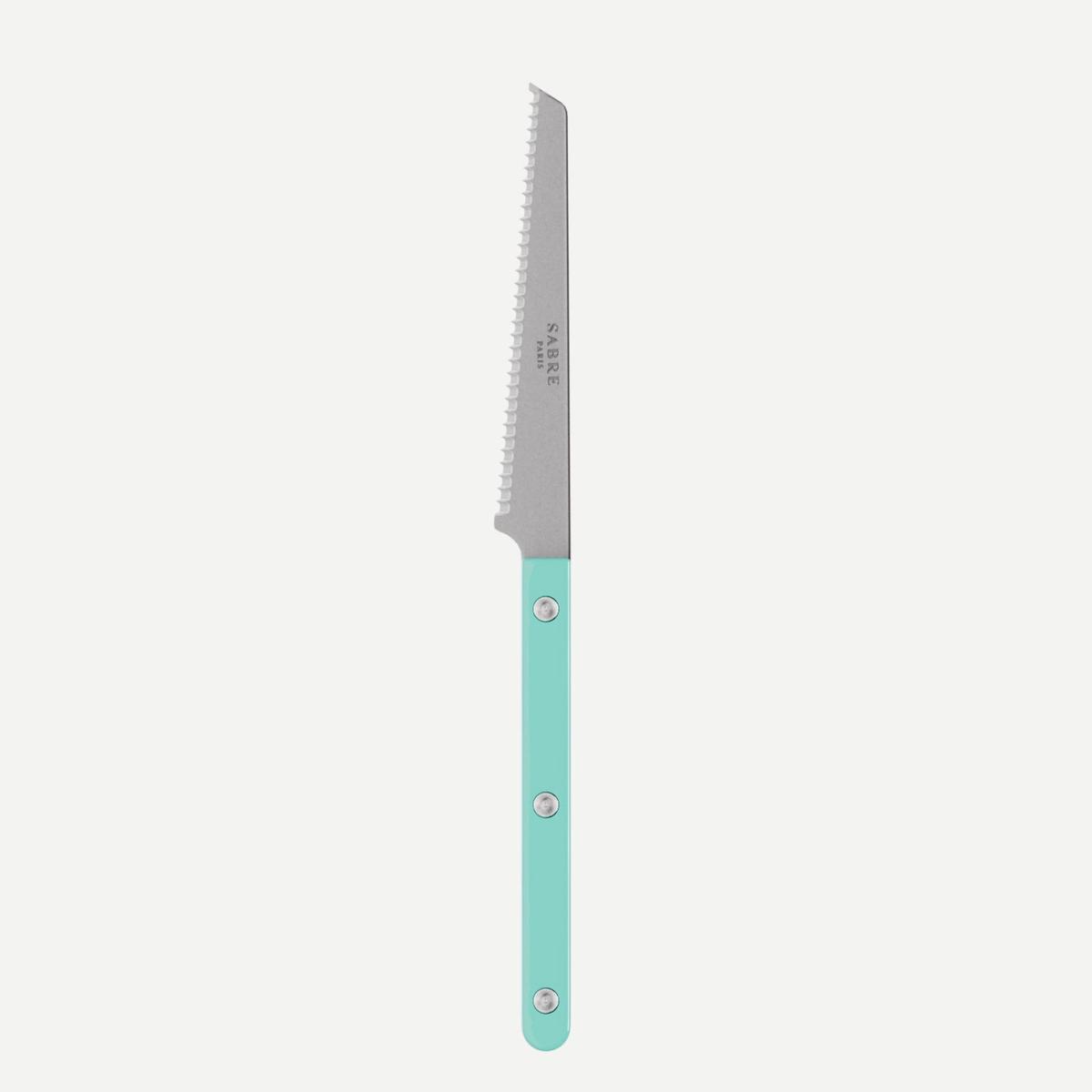 Bistrot Vintage Solid, Turquoise – Tomato knife