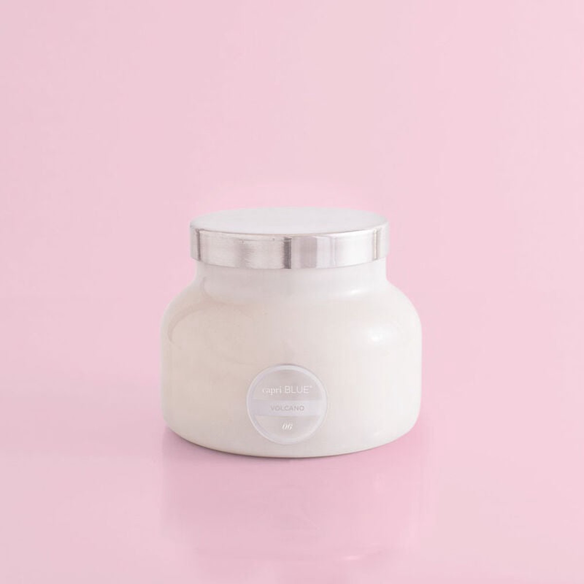 Capri Blue – Volcano Signature White Jar Candle