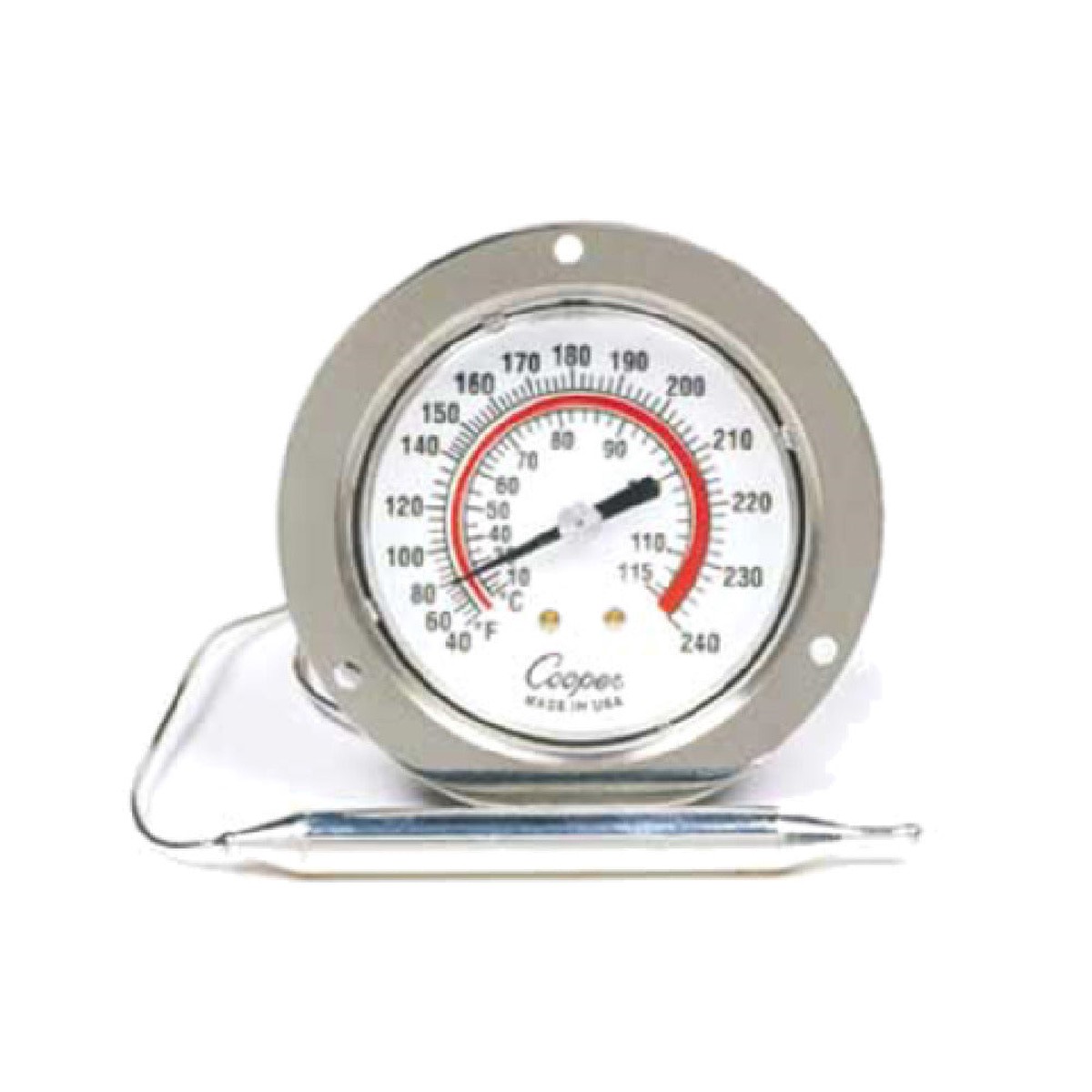 Cooper Atkins 7112-05-3 Thermometer 2-1/2″ Panel Type Front Flange