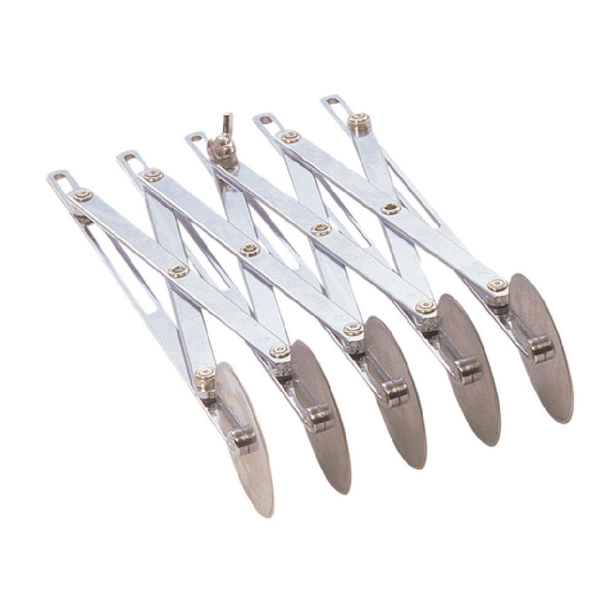 JB Prince B604 Dough Divider 5 Wheels 2 Inch Diameter Stainless Steel Adjustable