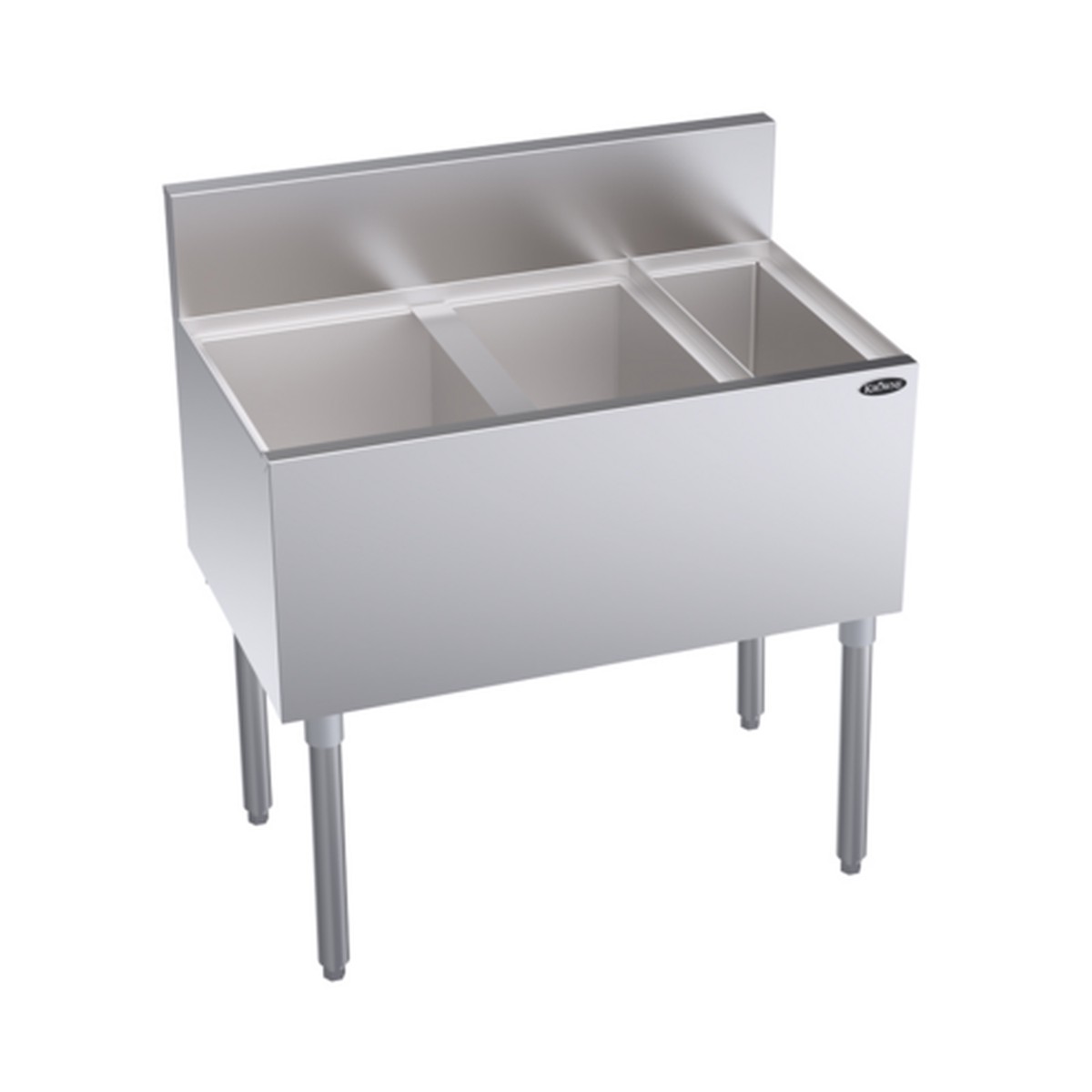 KR19-MS32L-10 | 32′ | Underbar Ice Bin/Cocktail Station, Bottle Well Bin