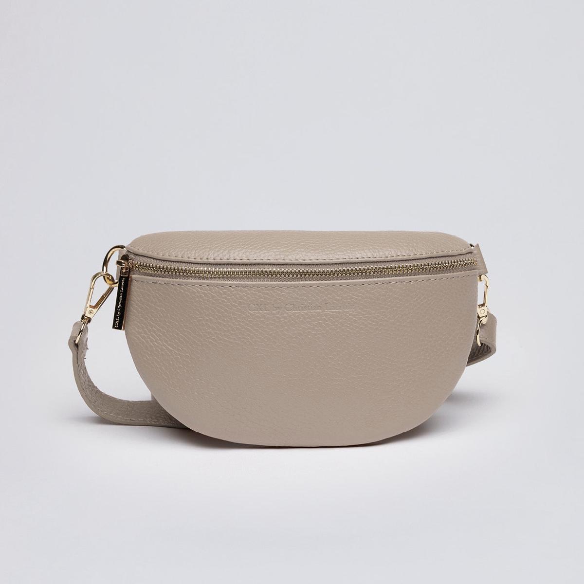 Leather belt bag – Madeleine – Nude