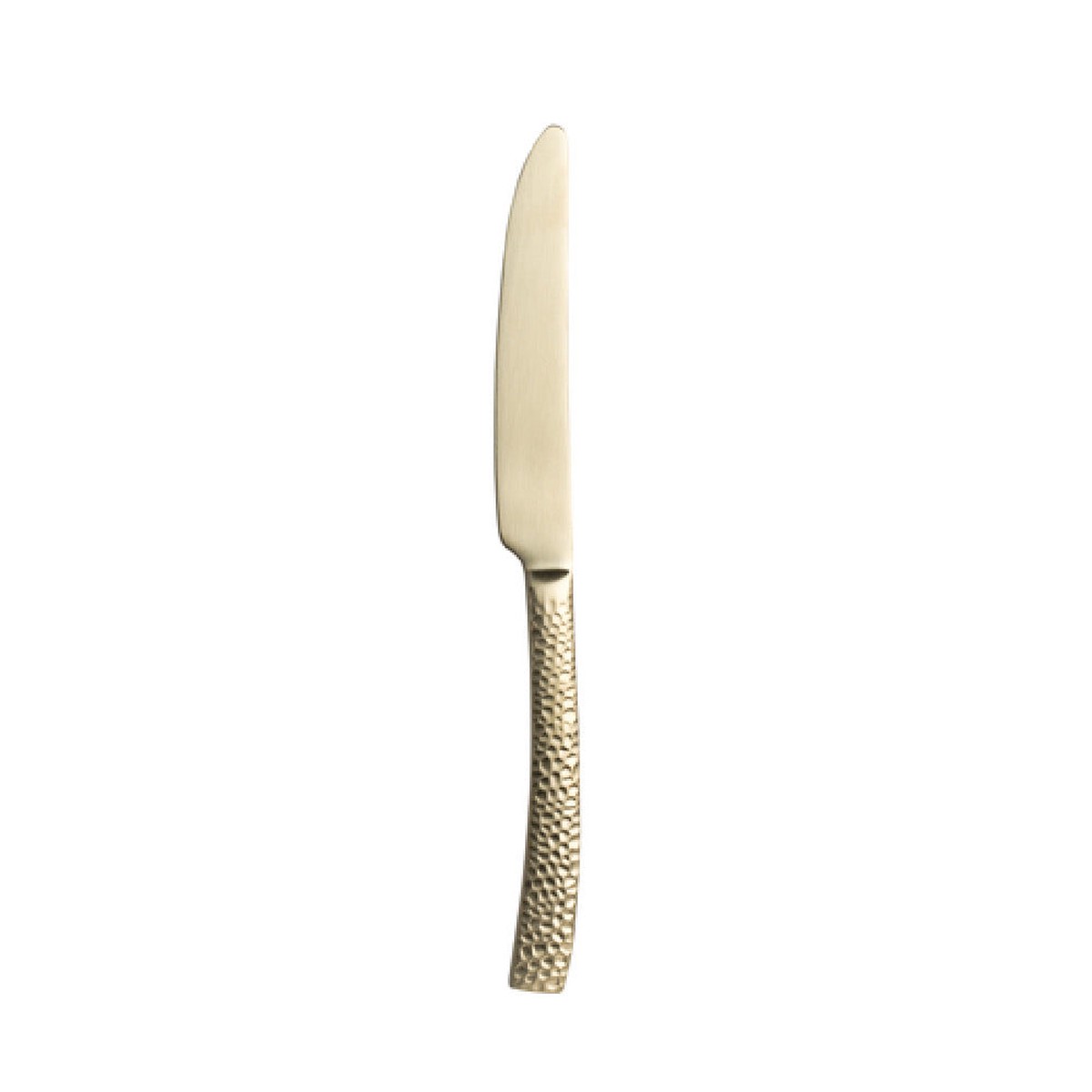 Steelite 5733SX045 7-1/4 Inch Butter Knife 18/0 Stainless Steel Hammered Finish