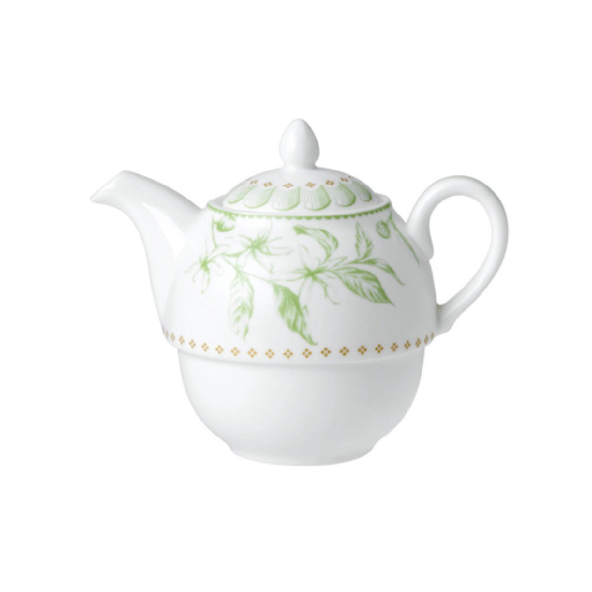 Steelite 82130AND0411B Tea For One Teapot 16.0 Oz 4.875″ X 4.0″ X 2.375″