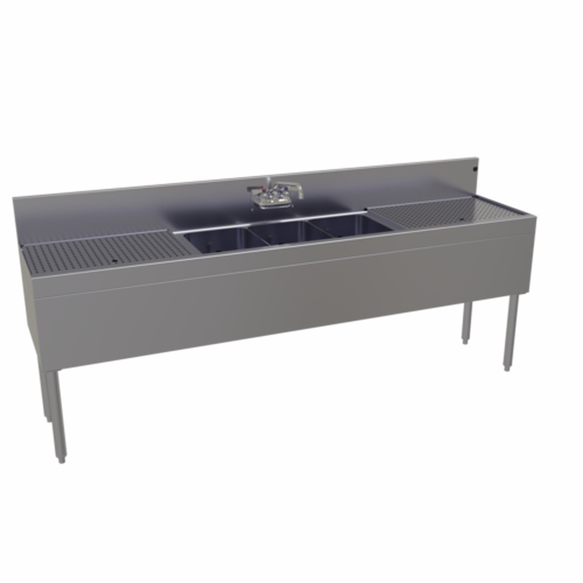 TSA-84-S | 84′ | Underbar Sink Units