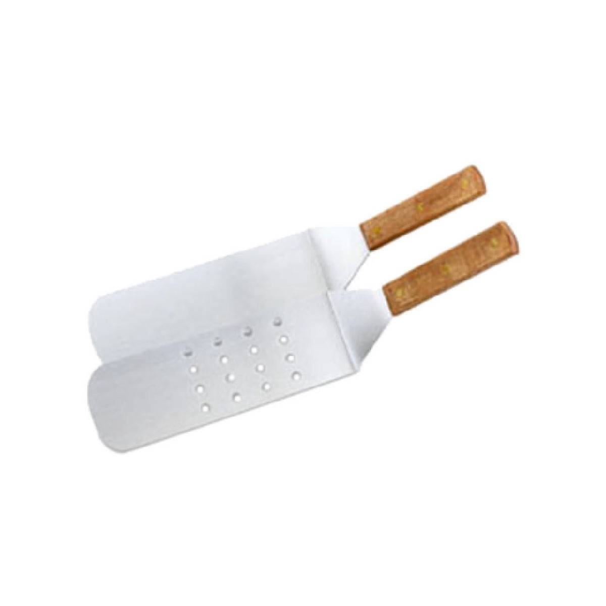 Vollrath 48082 Hamburger Turner 14″ Overall Length Chrome Stainless With Wood Handle
