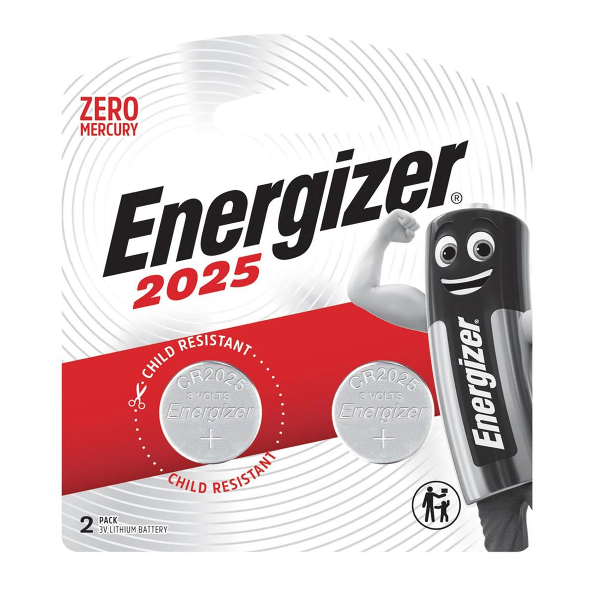 2Pcs Lithium Coin Battery – 2025
