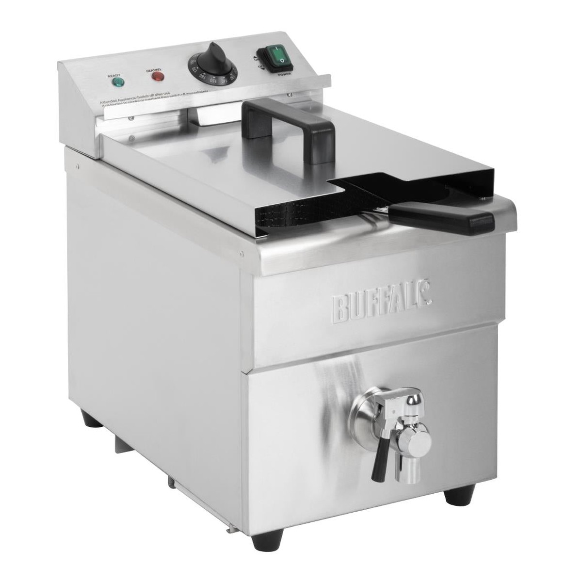 Buffalo Single Tank Single Basket Induction Fryer 3kW