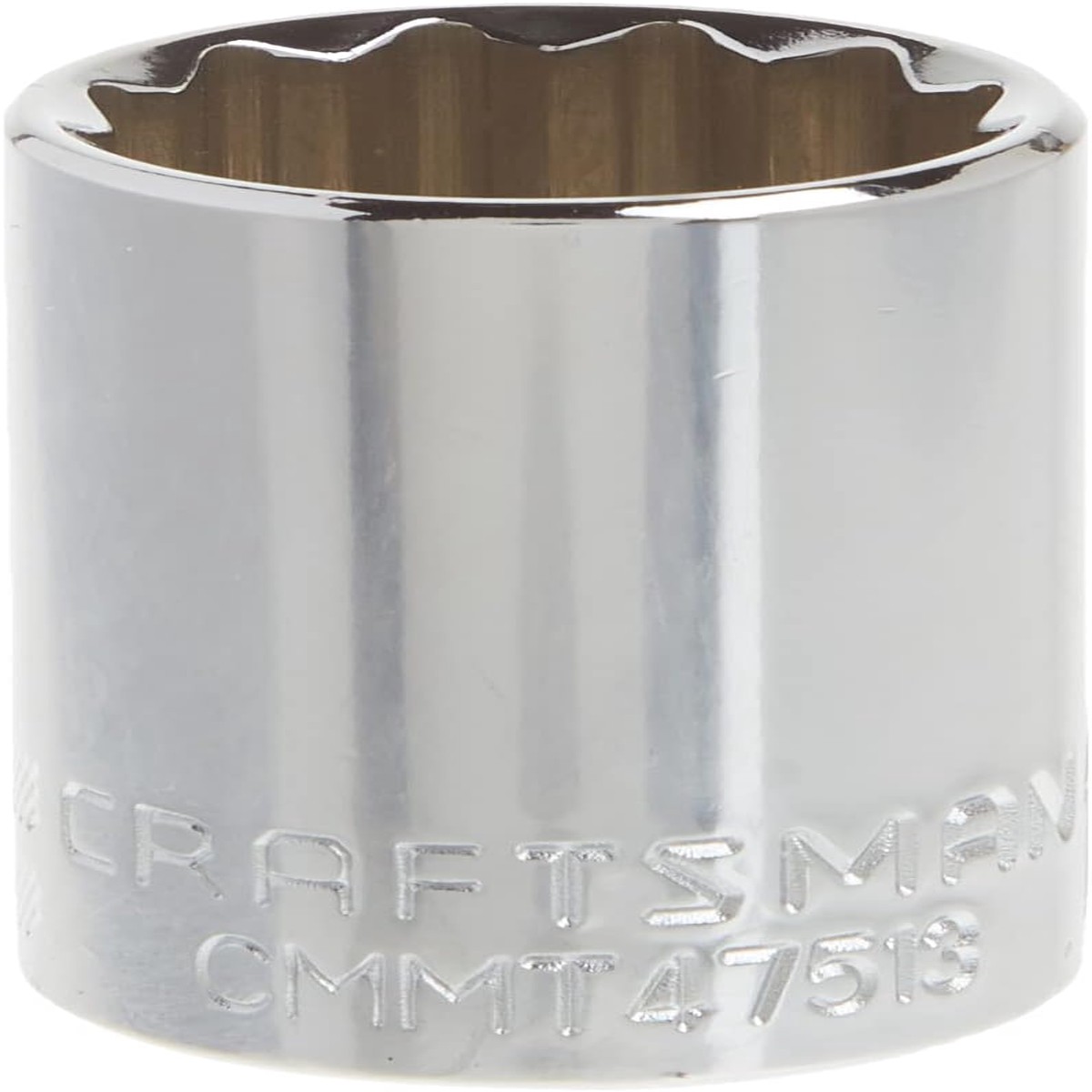 Craftsman 15/16 in. SAE 12-Point Standard Shallow Socket, 1/2 in. Drive (CMMT47513)