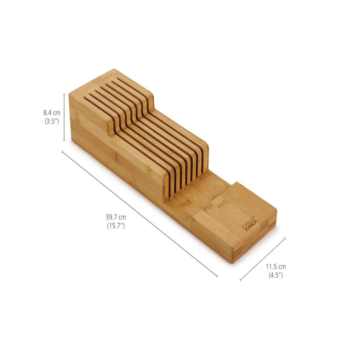 Drawerstore Bamboo 2-Tier Knife Organiser – Default Title