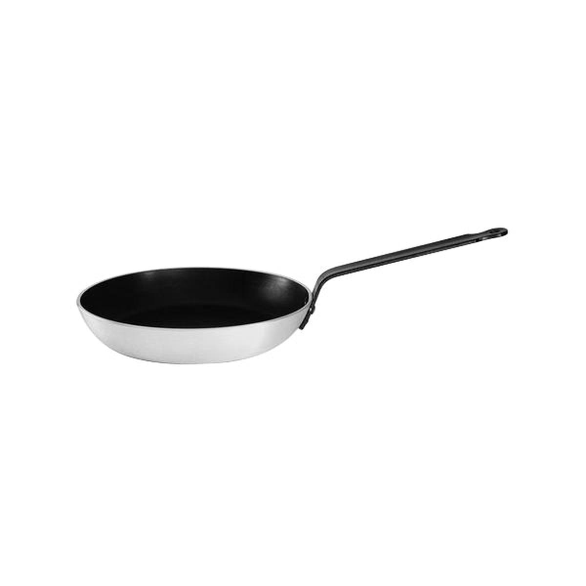 Frypan-Alum., Non-Stick, Iron Handle, 320x55mm