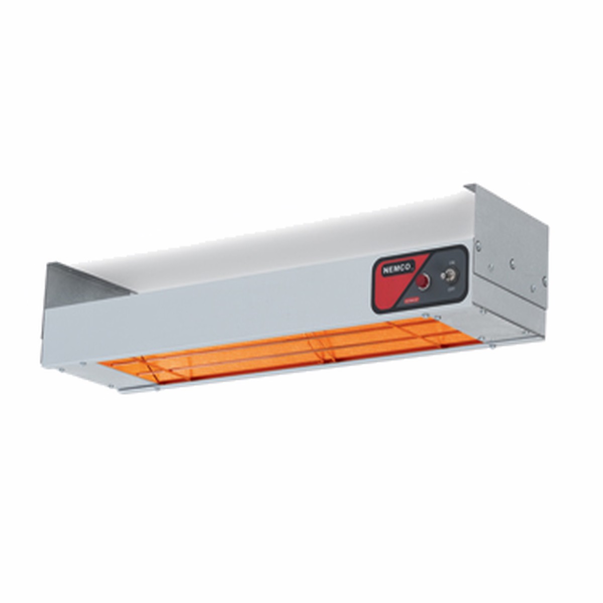 Nemco 6150-24 Bar Heater, 24″ x 6-3/4″ x 2-3/4″, infrared heating element, aluminum shell, 120v/60/1-ph, 500 watts, 4.2 amps, cETLus, NSF