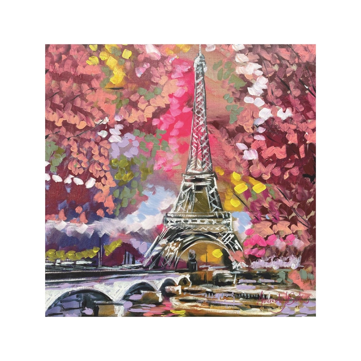 Paris Coaster 11x11cm Coaster