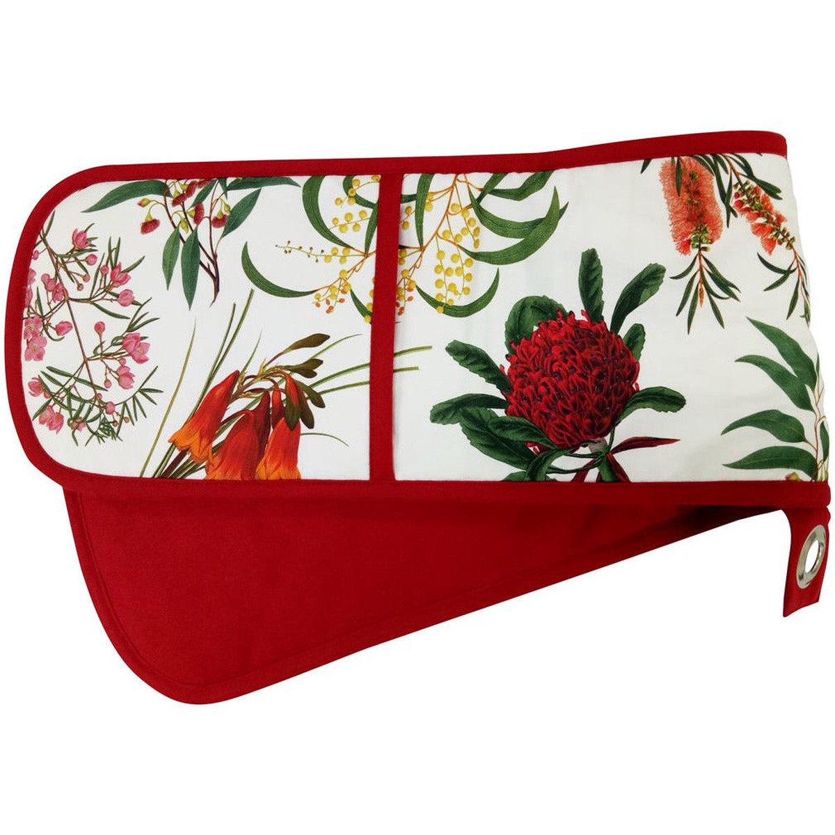 Royal Botanic Garden Double Oven Glove – Red