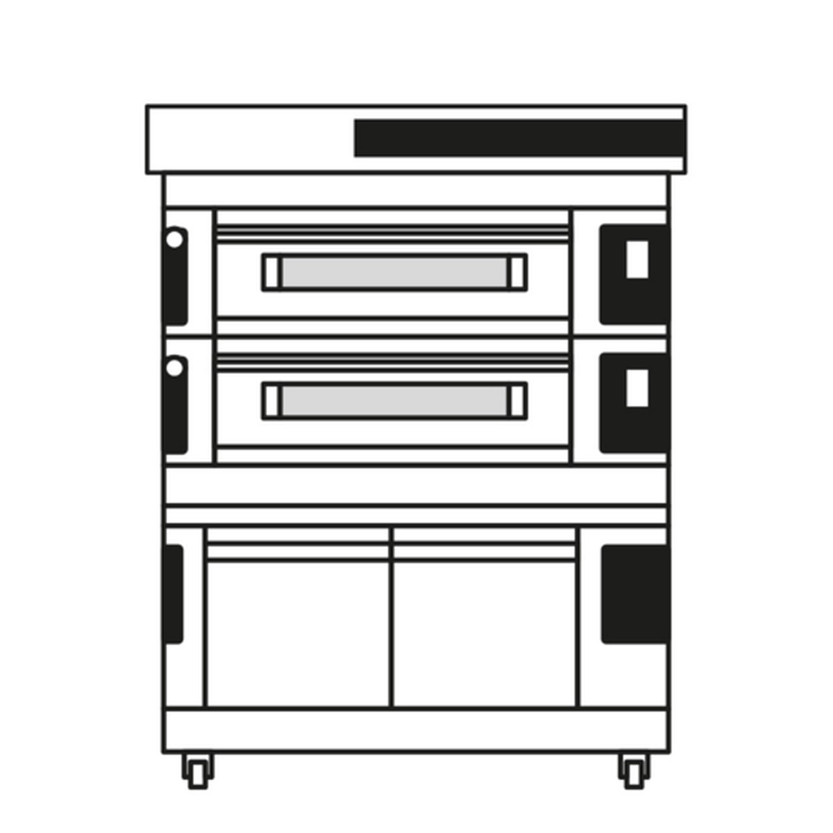 S1252P03 | 65′ | Pizza Bake Oven, Deck-Type, Electric