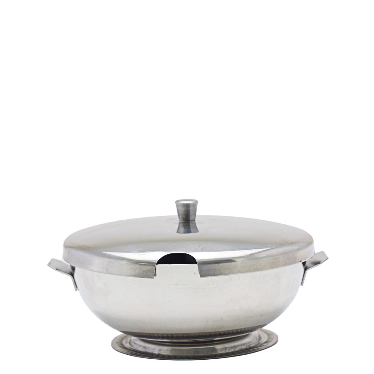 Steel King Sugar & Cheese Bowl 470ml – Silver