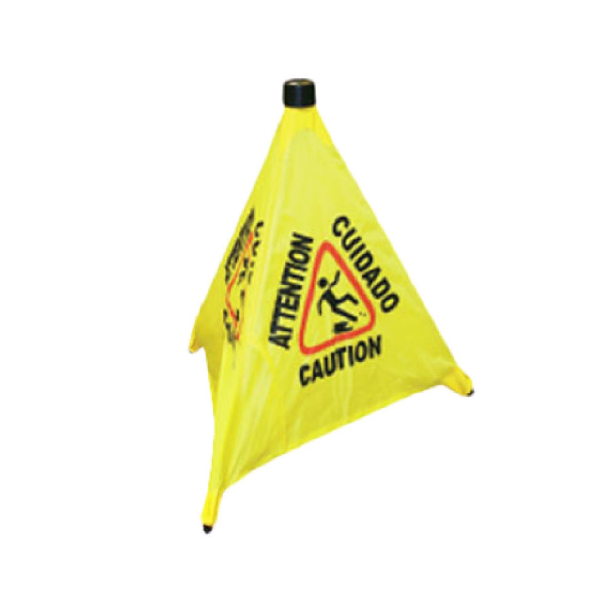 Thunder Group PLFCS330 Pop-Up Safety Cone Caution Reflective Fabric Yellow