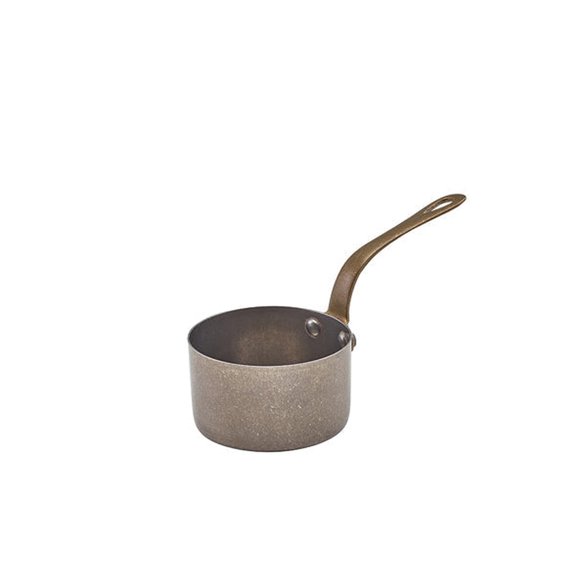 'GenWare Vintage Steel Mini Sauce Pan 7.8 x 4.5cm***Pack of 6***