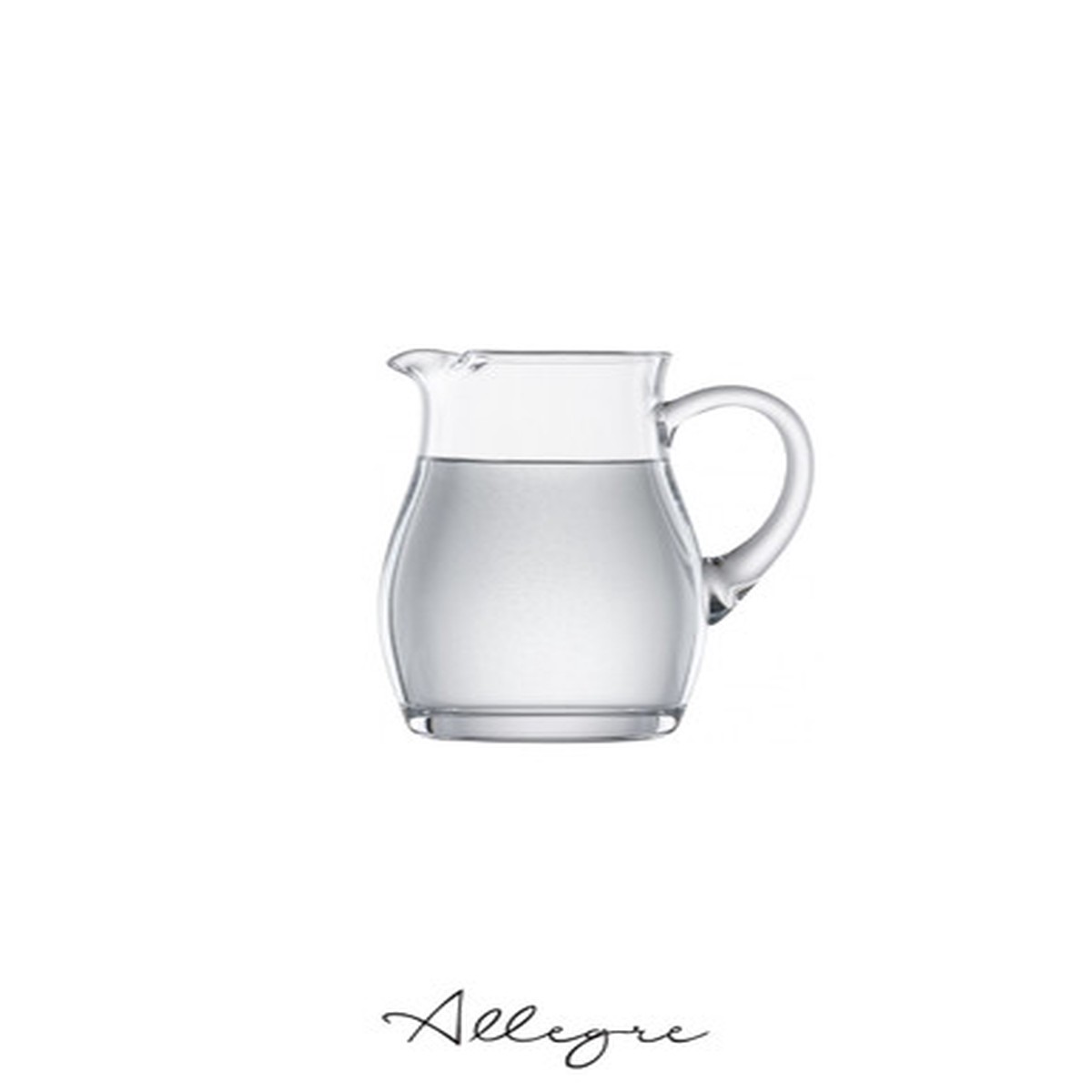 1 L. (34 oz) Crystal Pitcher with Ice Lip - Bistro