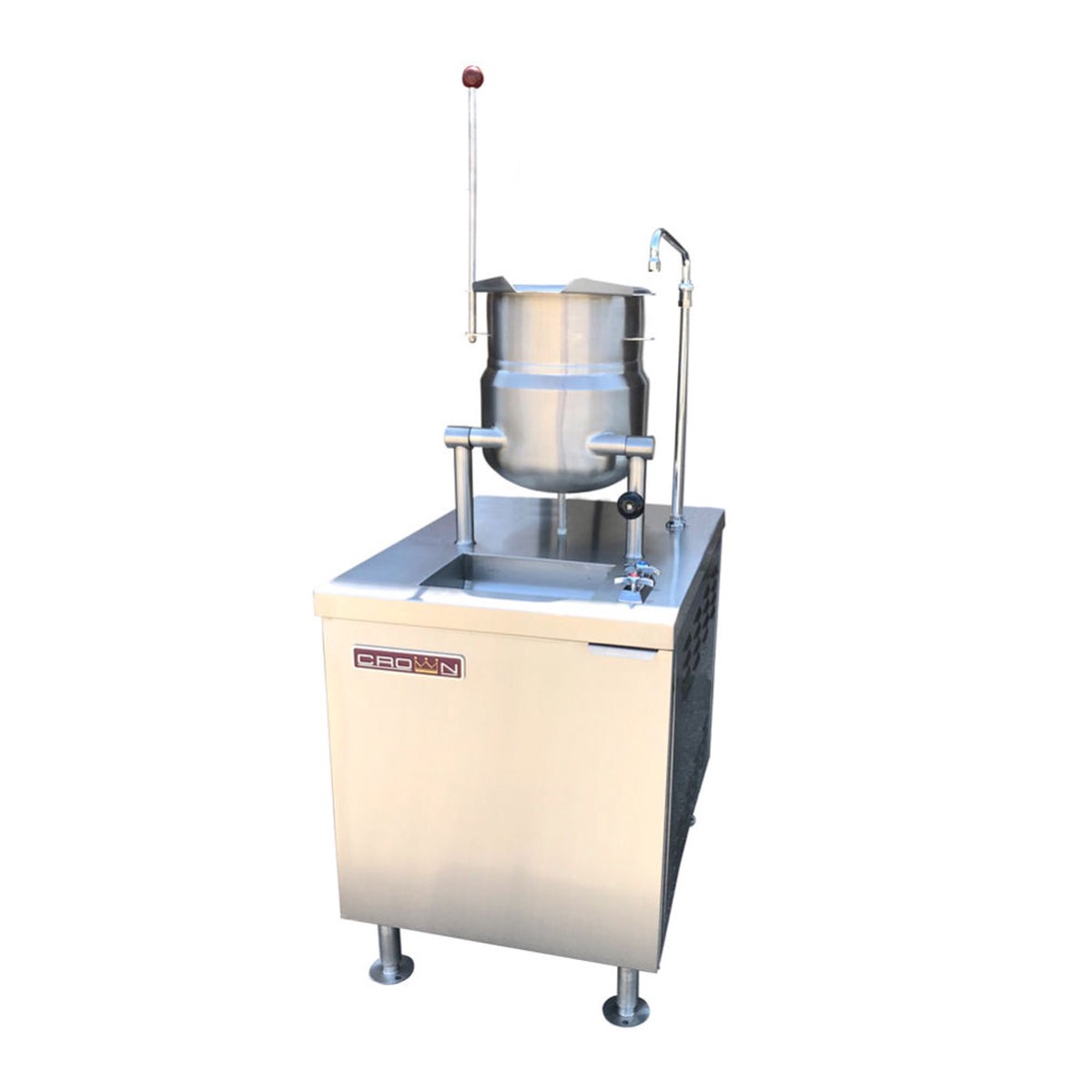 (DEMO) Crown Steam EMT-6 6-Gallon Electric Steam Kettle - 208V / 3Ph