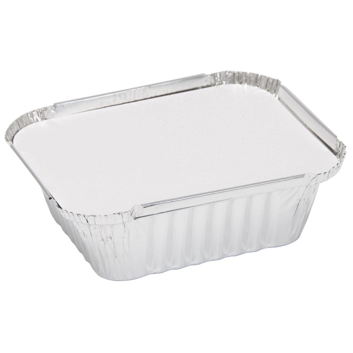 10 Foil Trays with Lids
