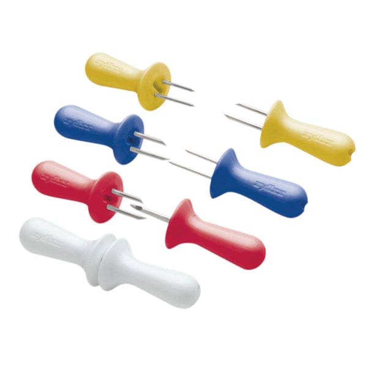 Zyliss Interlocking Corn Holders, Assorted Colors (4 Pairs)
