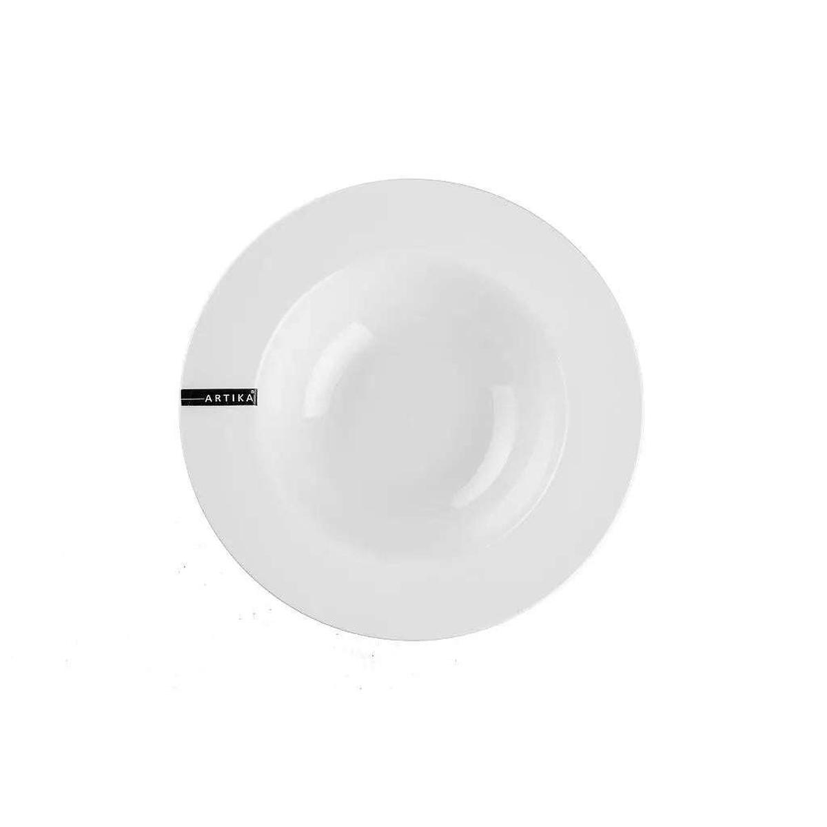 12-inch White Porcelain Pasta Bowl