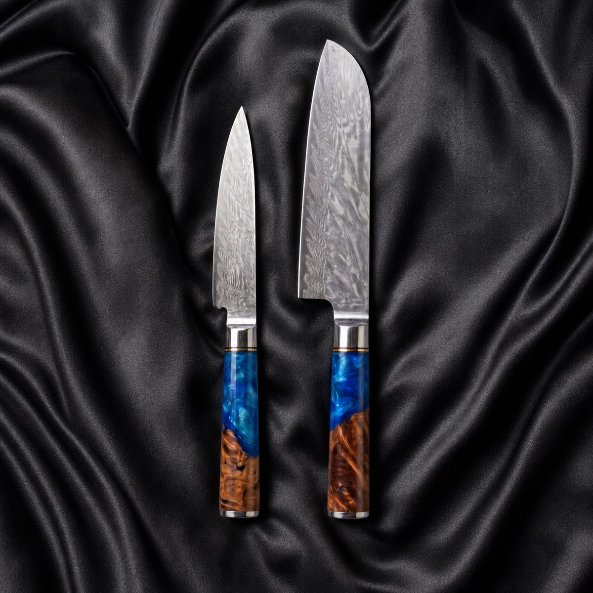 Aoi Series Kitchen Knife Duo (Gyuto & Nakiri)