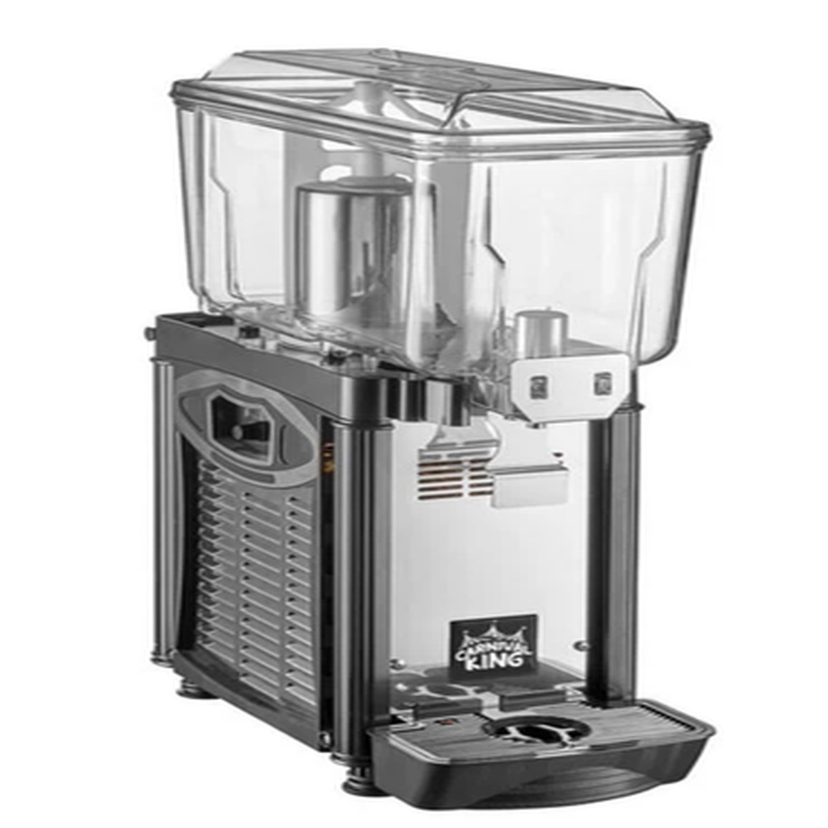 NEW Single 3 Gallon Bowl Refrigerated Beverage Juice Dispenser 120V Cold Drink Carnival King RBD3G1 #3261