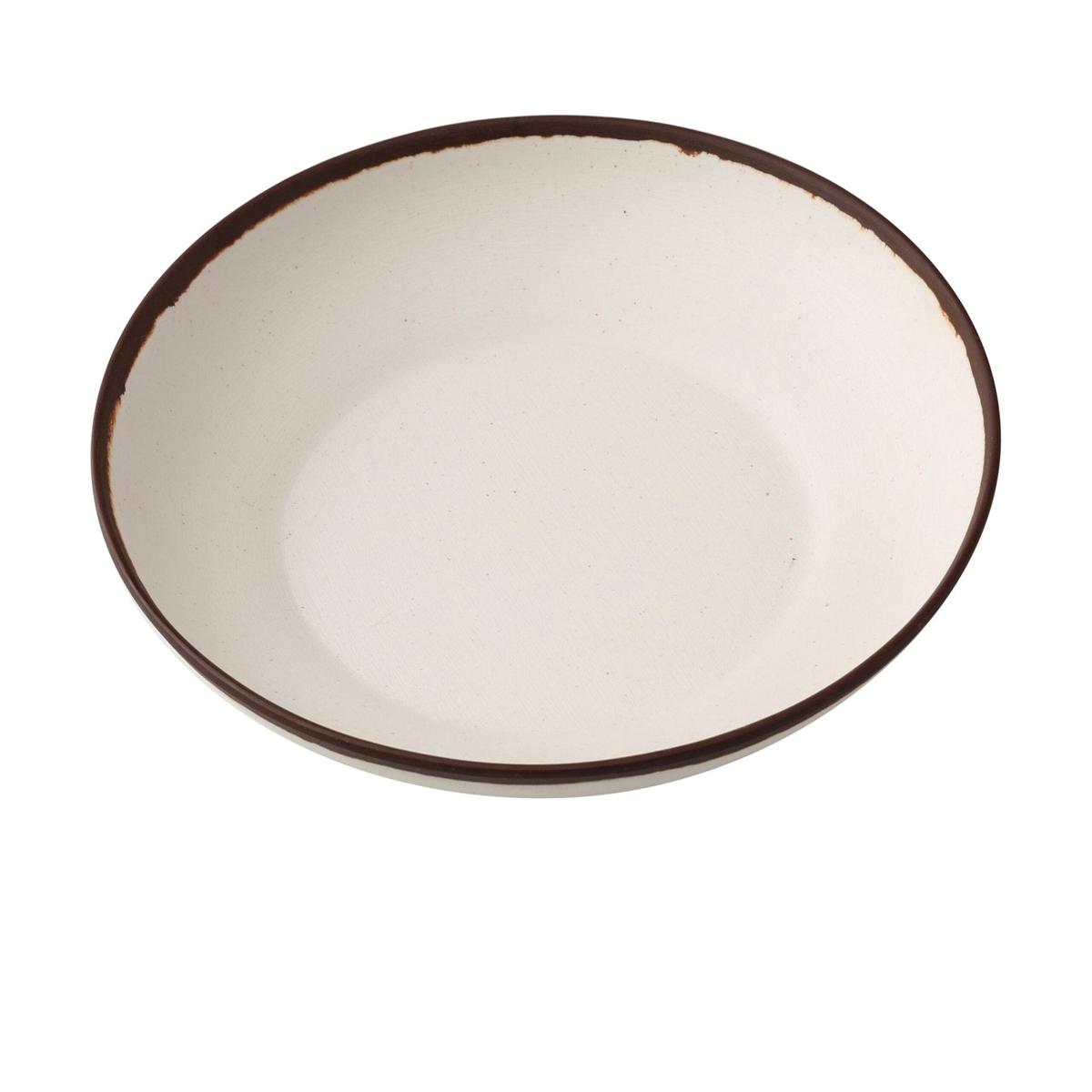 Yanco NA-709 Nature Art Melamine 9" x 3/4" SALAD/PASTA BOWL 28 oz.