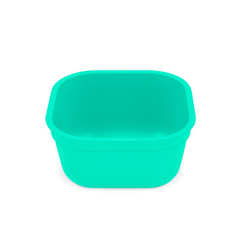 12 oz Square Bowl USA Made from Recycled Materials Ice Blue