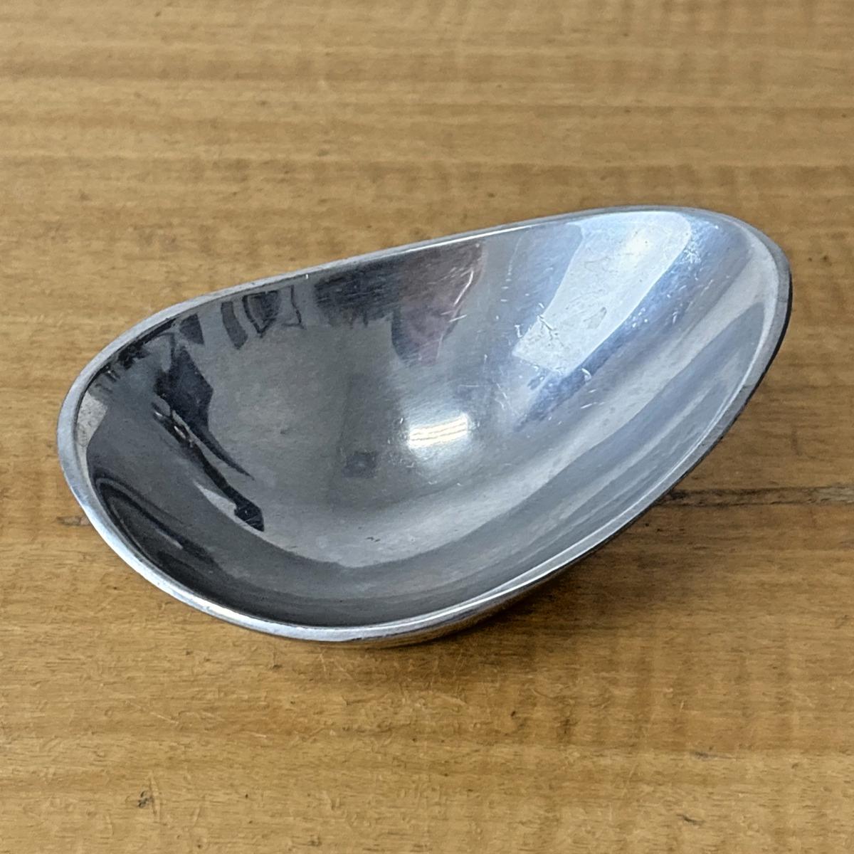 Danish Modern MCM Nambe 573 Soap Dish Trinket Kitchen Butterfly Bowl Mid Century