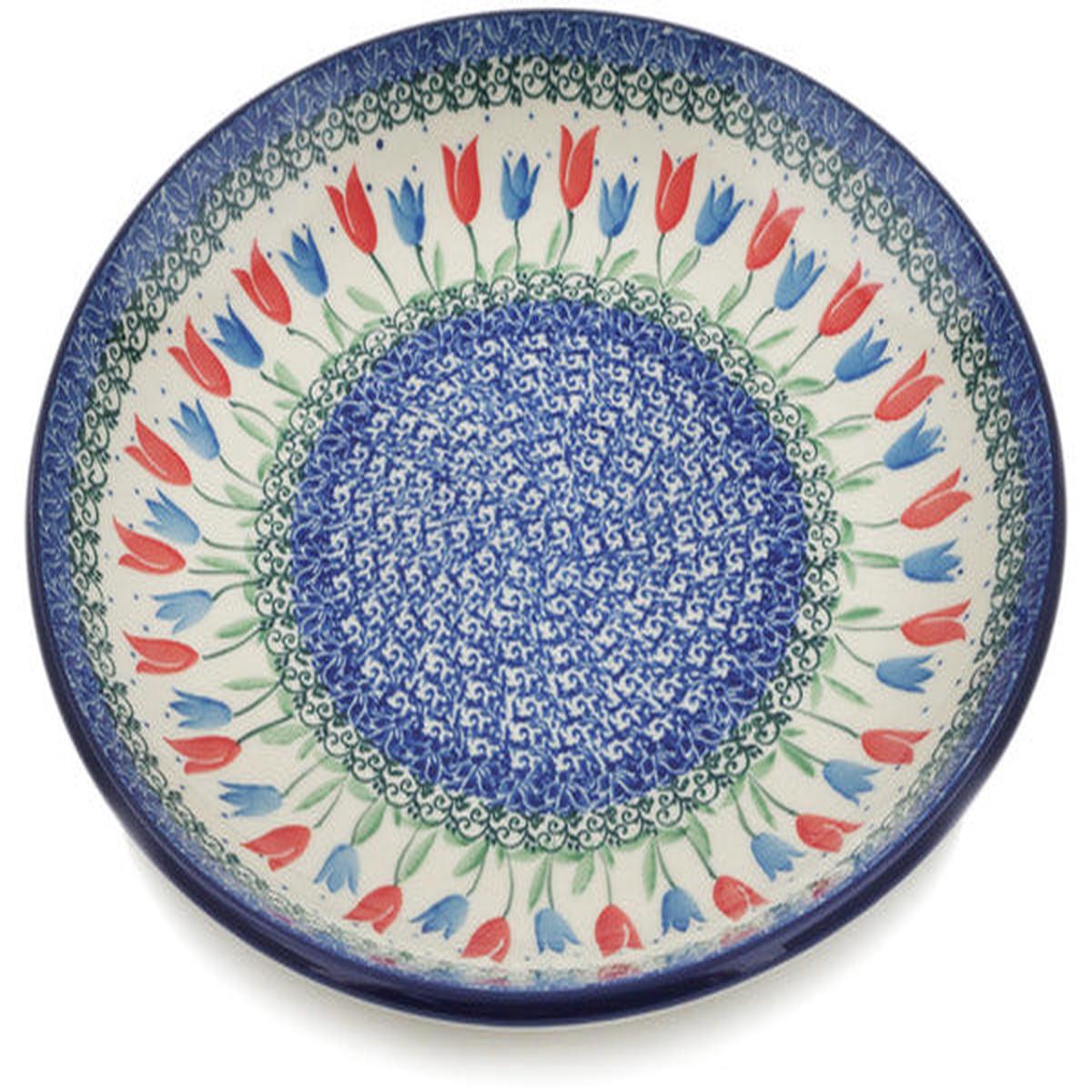 Dinner Plate 10-inch Tulip Fever Theme